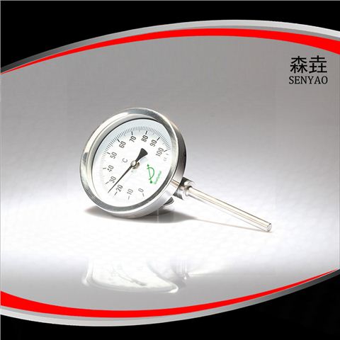 可拆双金属温度计