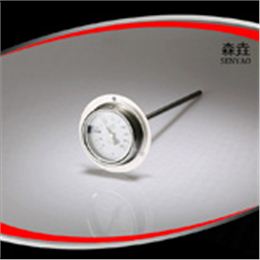 带后法兰双金属温度计 型号：T221F