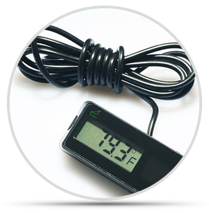 畅销款太阳能温度计