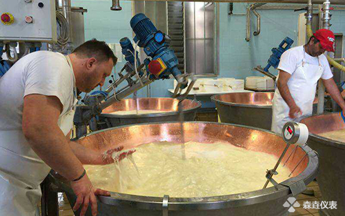 数显双金属温度计在奶酪制作工艺中的使用