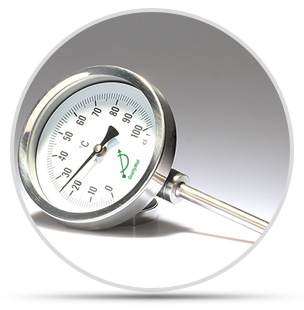 可拆式双金属温度计介绍