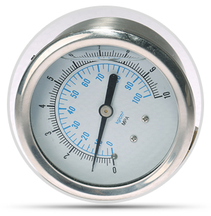 充油耐震压力表的介绍和注意事项