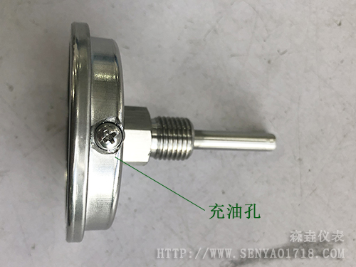 双金属温度计里面的甘油有什么用？