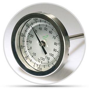 双金属片制作成双金属温度计的方法是什么？