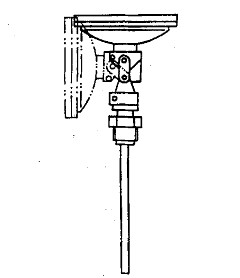 可调角型双金属温度计介绍