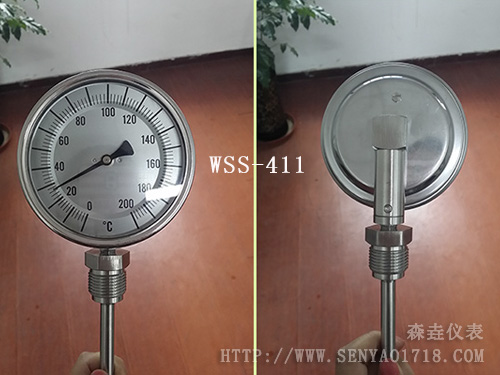 WSS-411双金属温度计是什么意思？