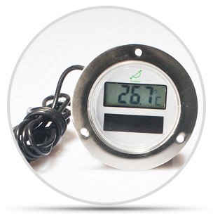 带输出线太阳能温度计的使用优点