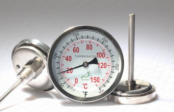 双金属温度计感温管可以不带螺牙吗？