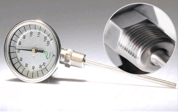 双金属温度计的长度是指哪部分？