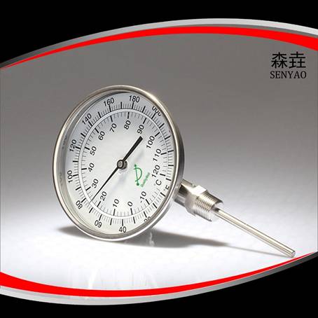双金属温度计的外螺纹有什么用？