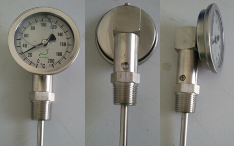 双金属充油温度计I221成功案例