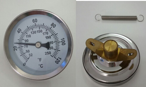 弹簧温度计是双金属温度计吗？