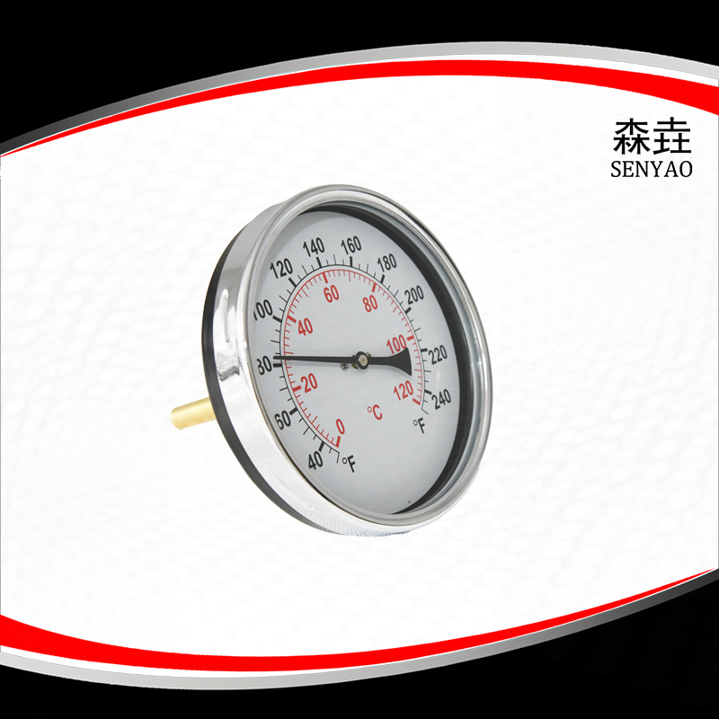 热水锅炉用轴向温度计 型号:T600H 热水锅炉用轴向温度计 型号:T600H